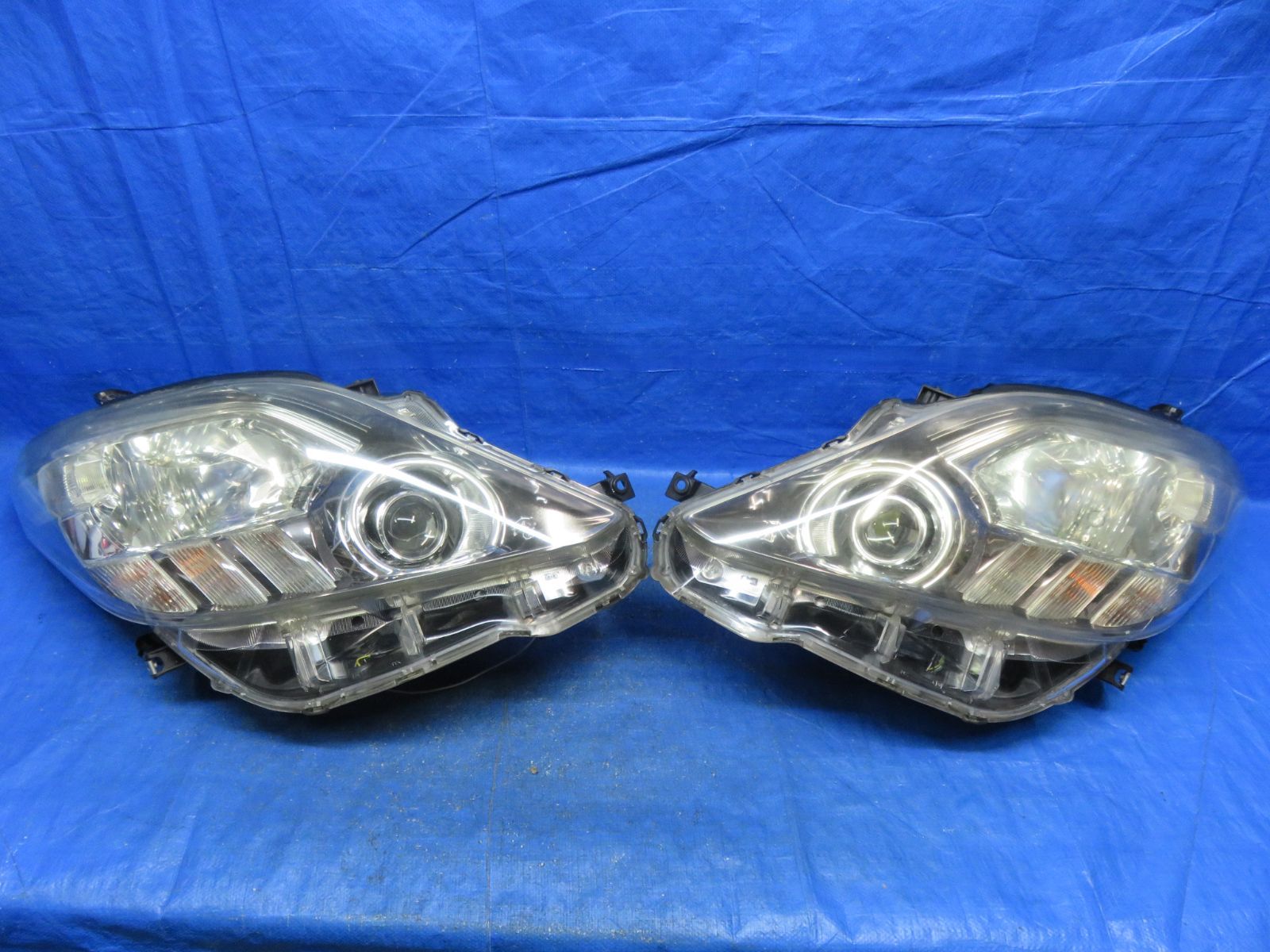 LA7313* 点灯OK アルファード GGH20W|前期 AFS付 ヘッドライト HIDヘッドランプ|ICHIKOH 58-22 刻印2 |LEDバルブ付 GGH25W ANH25W