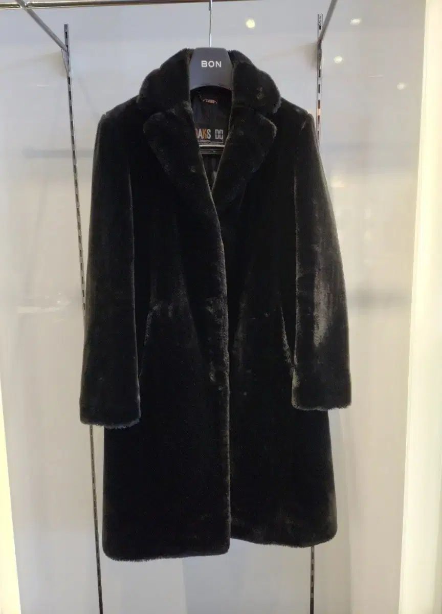 レディース DAKS ダックス ブラック ファーコート