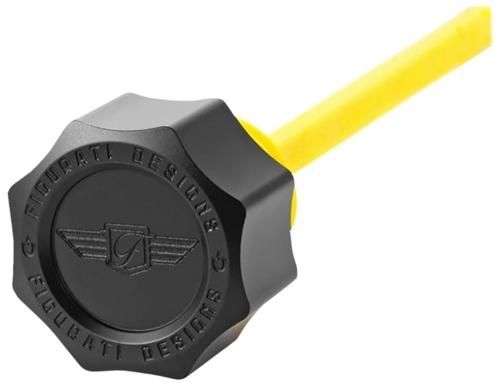 PERFOMANCE MAGNETIC エンジンオイルディップスティック CURVED ブラック 2017年以降ツーリング トライクモデル