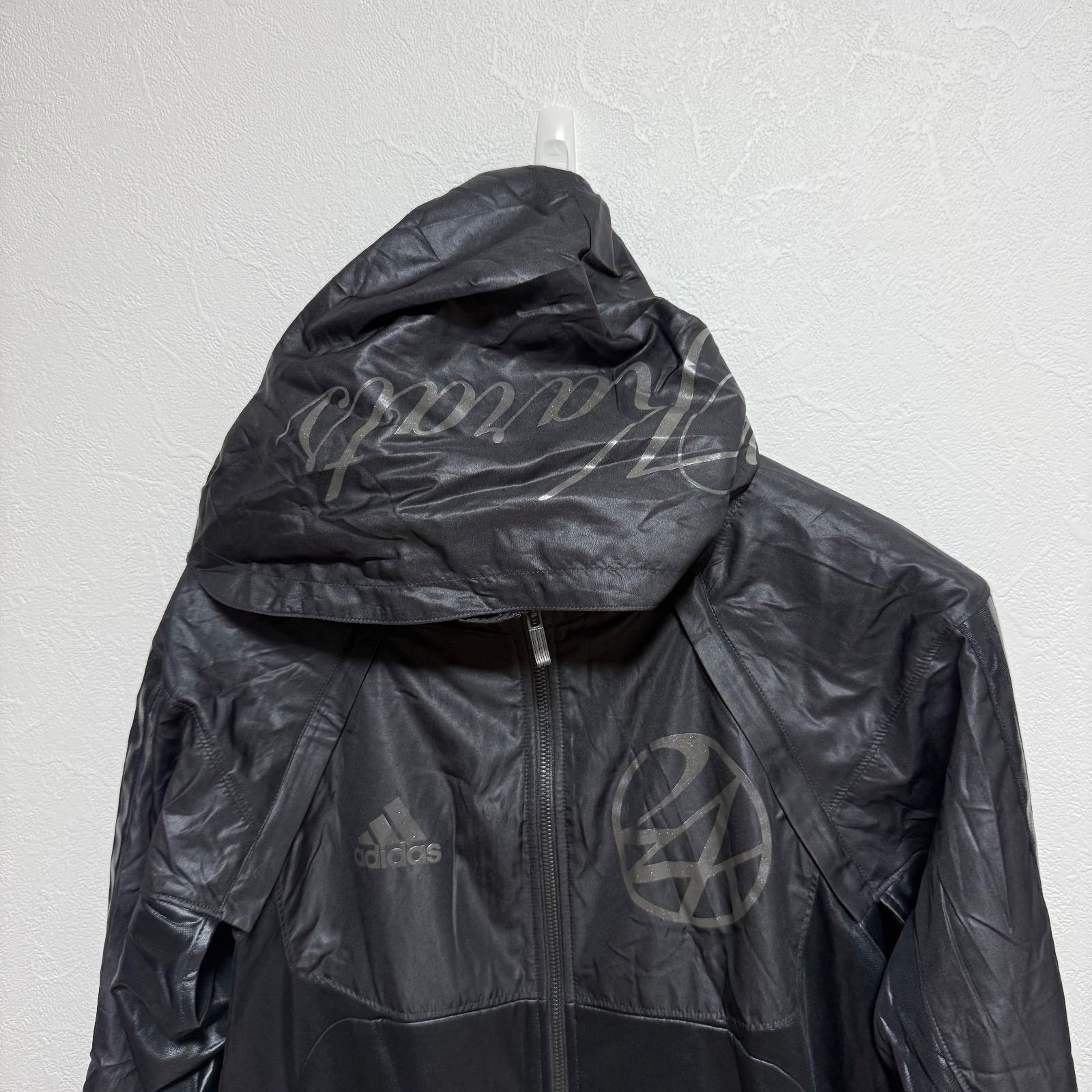 アディダス 24カラッツ セットアップ ジャージ ブラック 収納バッグ付き