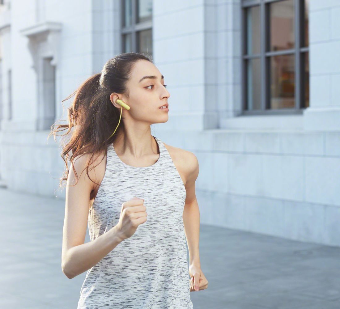 マイク付き イエロー