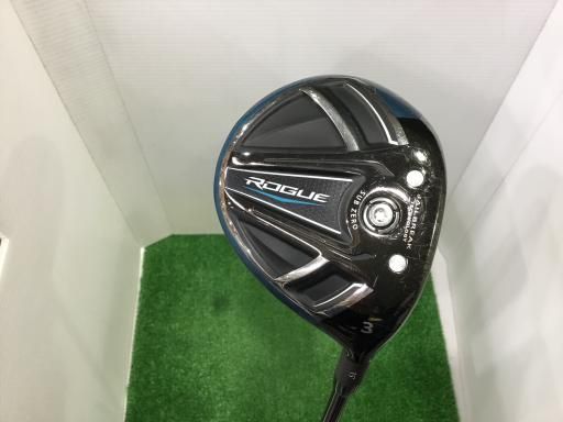 キャロウェイ ROGUE SUBZERO 3W USA フェアウェイウッド FW 純正特注シャフト フレックスS メンズ 男性用 右利き 右用 Cランク ゴルフクラブ