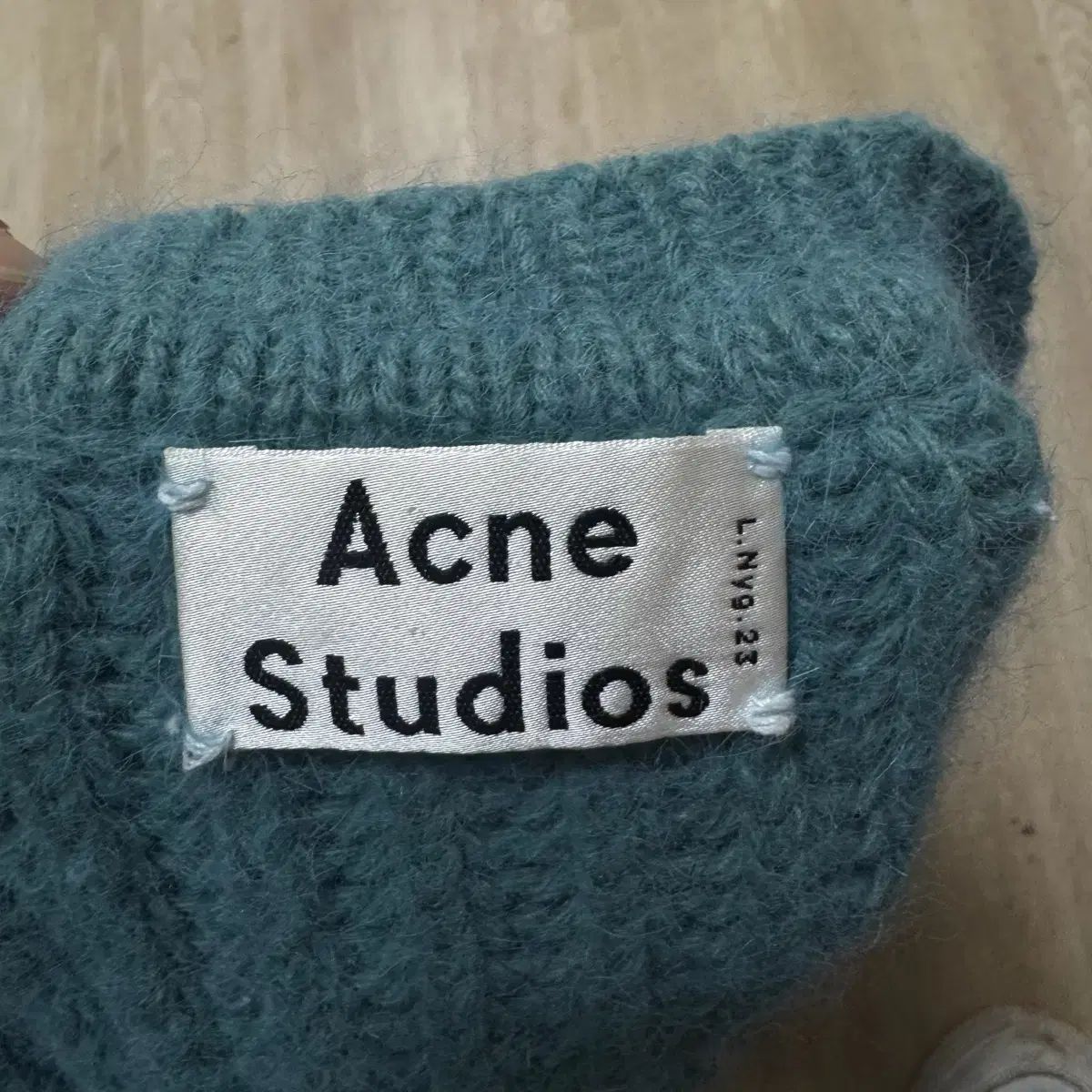  Acne Studios アクネストゥディオズ オーバーサイズ ラウンドニット L 長袖 ニット セーター