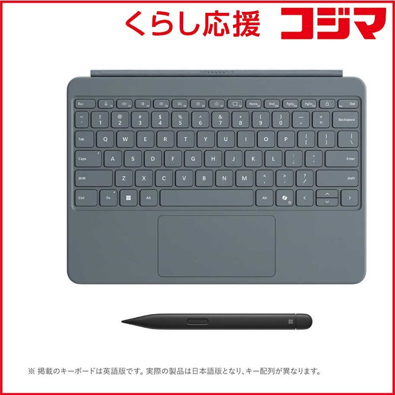 マイクロソフト Microsoft Surface Pro 12 インチ キーボード ペン収納付き スリム ペン付き オーシャン グリーン EP 2 33076