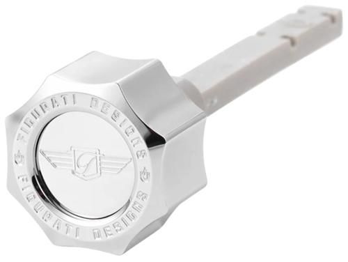 MAGNETIC トランスミッション オイルディップスティック CURVED ポリッシュシルバー 2017年以降M-EIGHTモデル