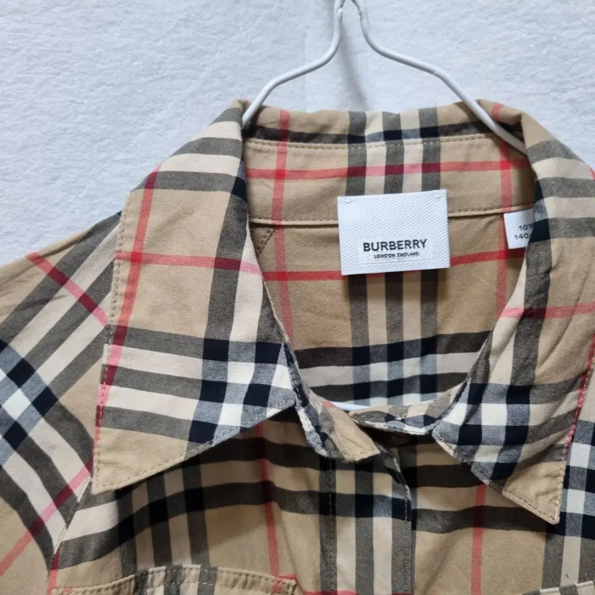 バーバリー ユア CHECK ブラウス兼 アウター