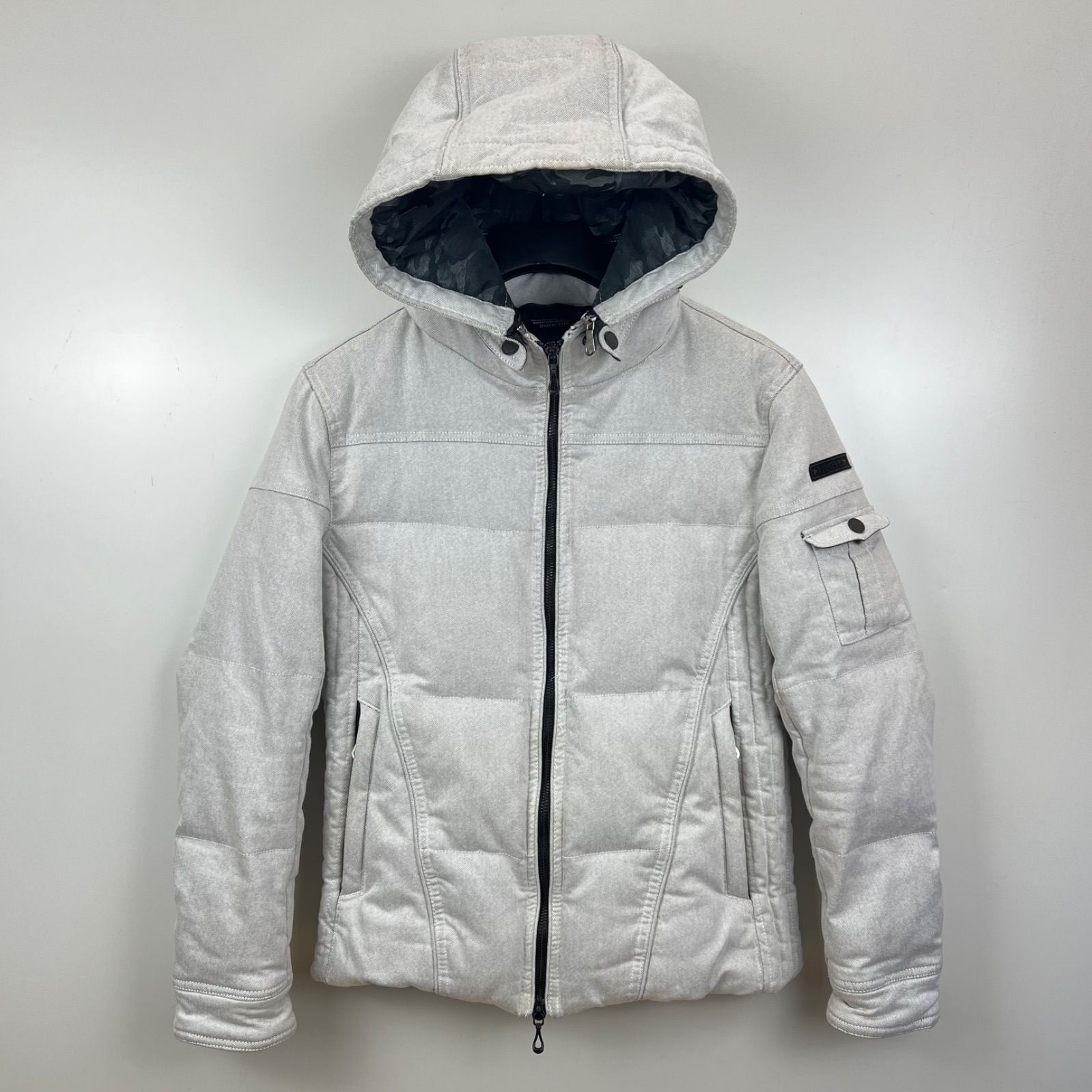 NICOLE CLUB FOR MEN denim down jacket 46 M 7564-3704 ニコルクラブ