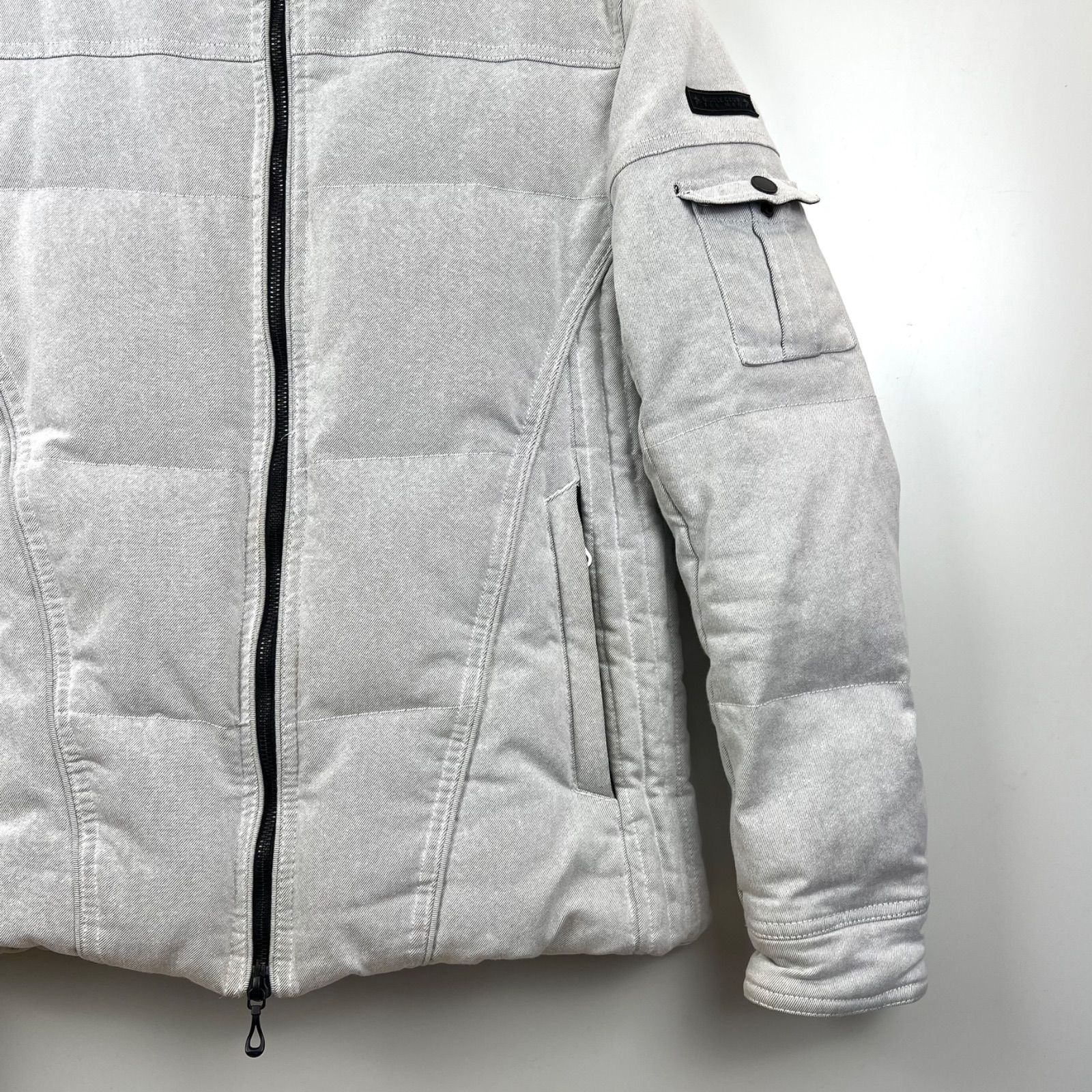 NICOLE CLUB FOR MEN denim down jacket 46 M 7564-3704 ニコルクラブ 