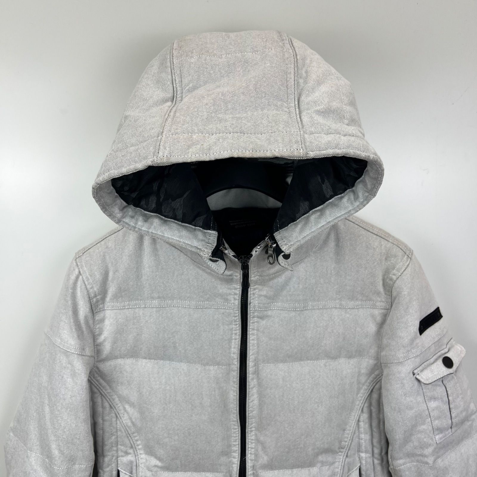 NICOLE CLUB FOR MEN denim down jacket 46 M 7564-3704 ニコルクラブ 