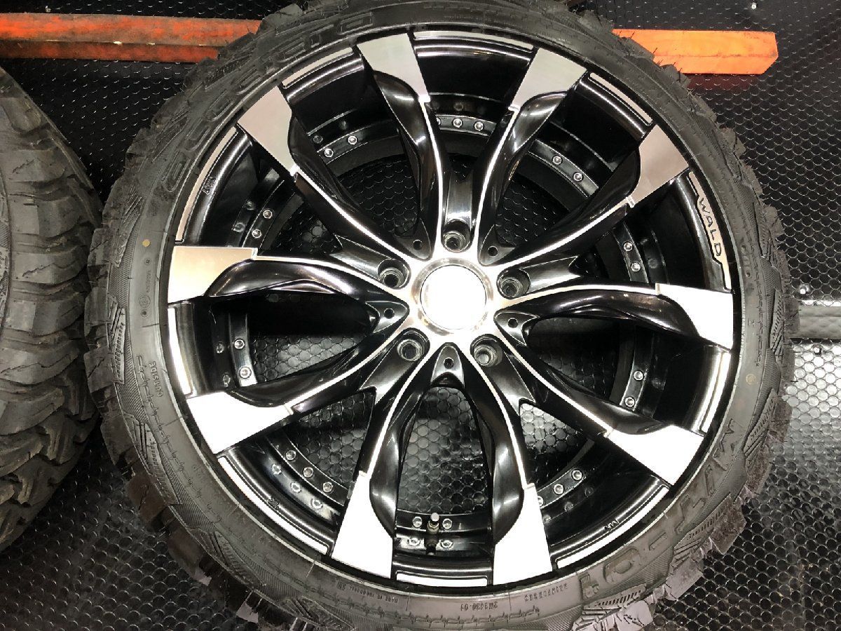 ACCELERA M|T-01 275|45R22 夏タイヤ マッドタイヤ WALD ジャレット J11-C 22インチ 10J5HPCD150 45 2025 バリ溝 LX570 ランクル等 STE029 FFCRYSTALESIA_COM