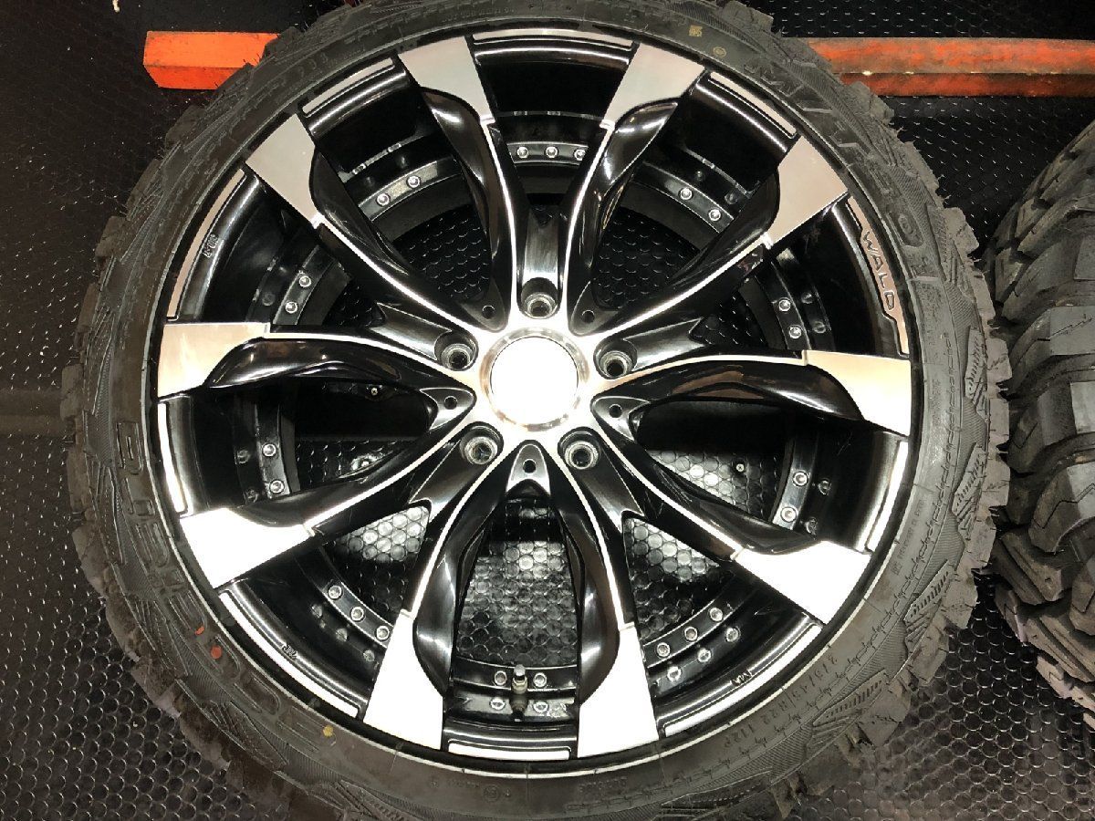 ACCELERA M|T-01 275|45R22 夏タイヤ マッドタイヤ WALD ジャレット J11-C 22インチ 10J5HPCD150 45 2025 バリ溝 LX570 ランクル等 STE029