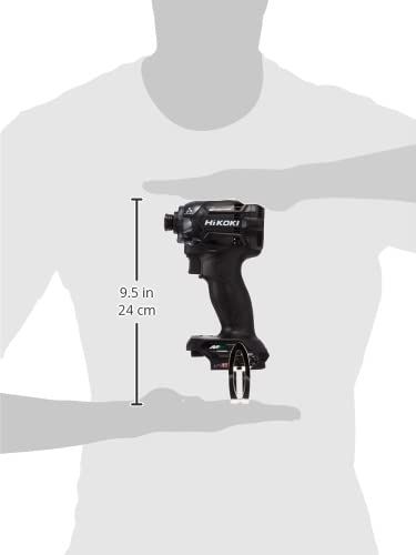 迅速発送 HiKOKI ハイコーキ 36Vインパクトドライバ WH36DC NNB ストロングブラック 小型軽量化 ビット振れ軽減 トリガーフィーリング向上 蓄電池 充電器 ケース別売り