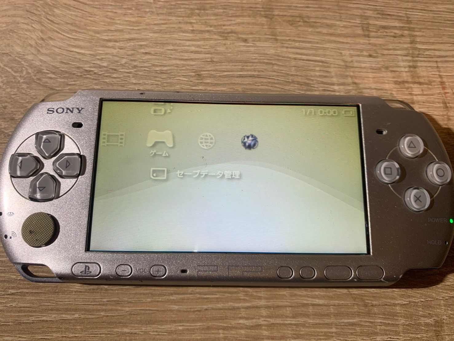 6202 PlayStation ポータブル PSP 3000 ミスティック シルバー UP786_INFO