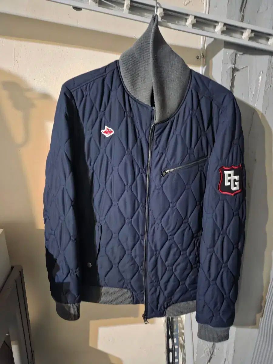 パーリーゲイツ メンズ キルティング アウター ネイビー 100 105サイズ