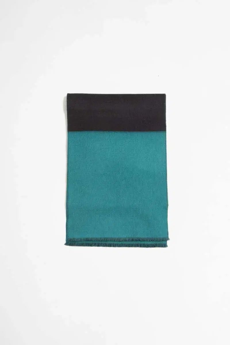 ベグアンドコ ALFORD カシミア スカーフ マフラー GRANITE TEAL