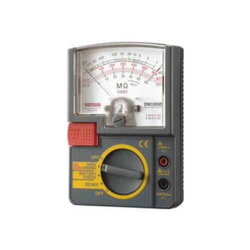 3営業日で発送 三和電気計器 絶縁抵抗計 ２０００ＭΩ １０００Ｖ DM1009S 1個