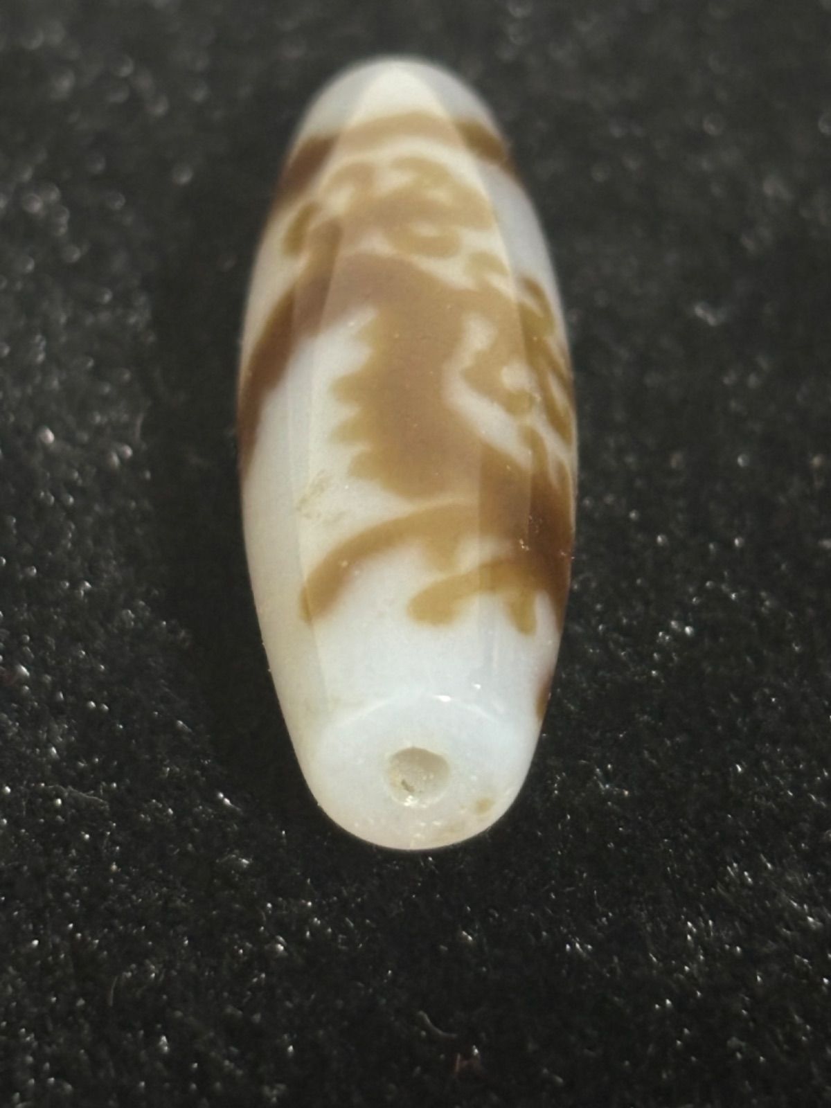 希少高級天珠‼️五爪白龍神天珠　約38×13mm 希少高級天珠‼️五爪白龍神天珠 約38×13mm 希少