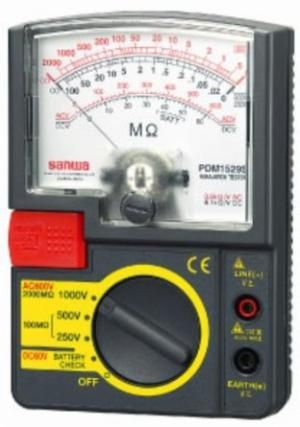 3営業日で発送 SANWA 三和電気計器 絶縁抵抗計 PDM1529S-P ケース付 ブリスタ