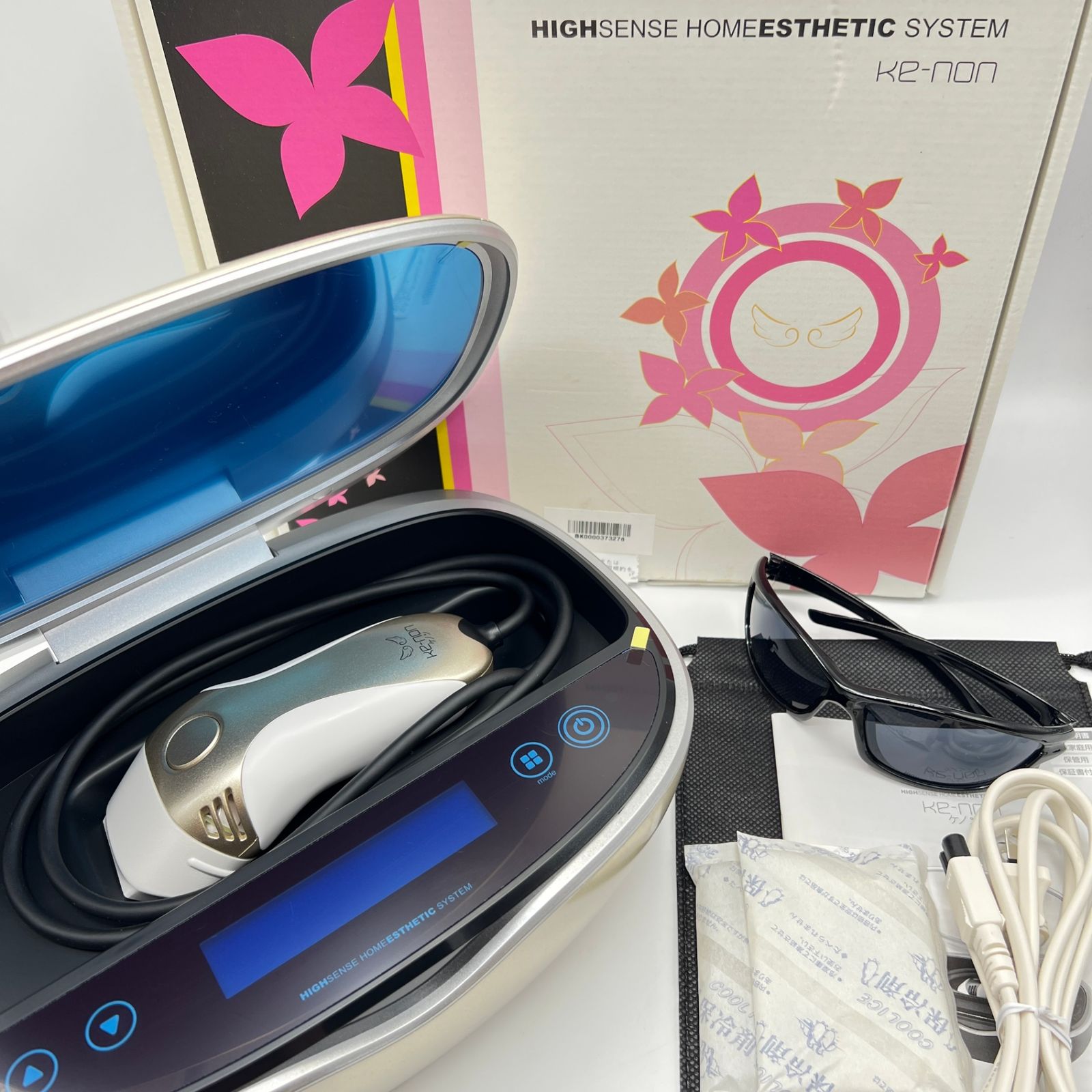 ケノン Ver.8.4 スーパープレミアムカートリッジ付き 脱毛器 kenon 本体