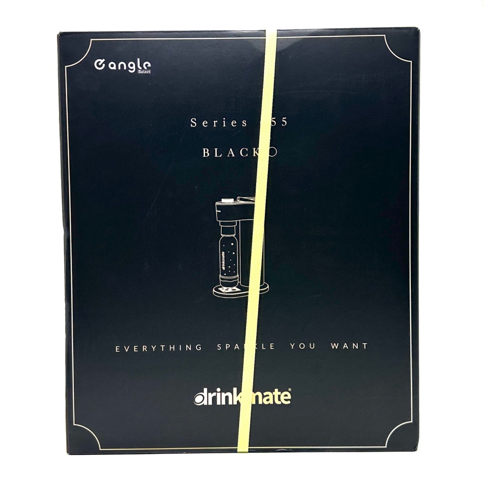 楠本質店|元住吉 未開封 炭酸水 ドリンクメイト Drinkmate シリーズ665 ブラック e angle DRM1037