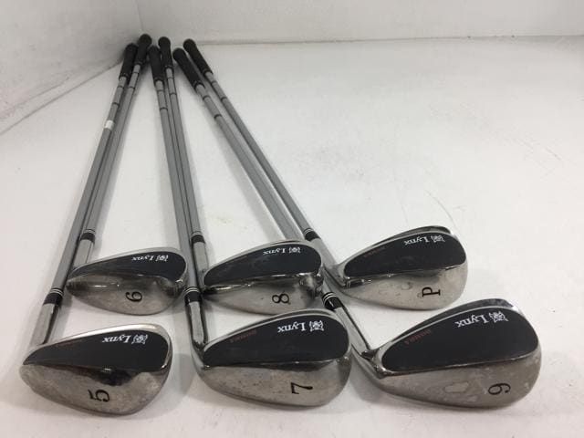 返品OK お買い得品！【中古ゴルフクラブ】(6本セット)リンクス BOMBA