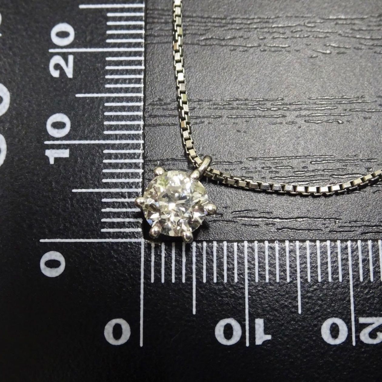 定価80万円 ジュエリーマキ pt850 プラチナ 大粒 天然ダイヤモンド1.02