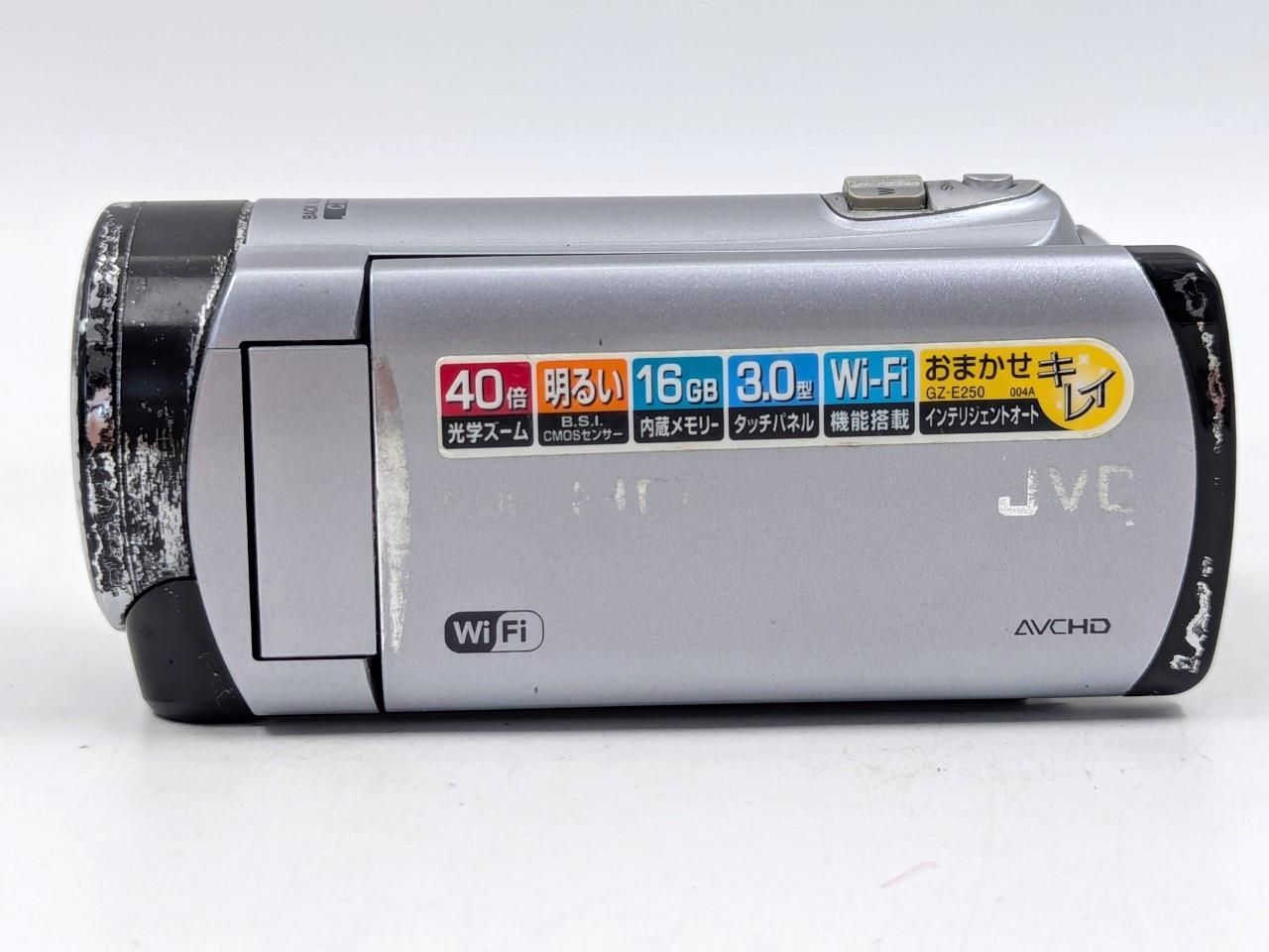 フルハイビジョン画質対応！ JVC Everioビデオカメラ GZ-EX250 7日間