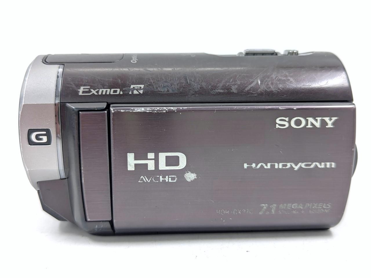 決まりました美品sonyハイビジョンビデオカメラcx370v※値下げ交渉可 