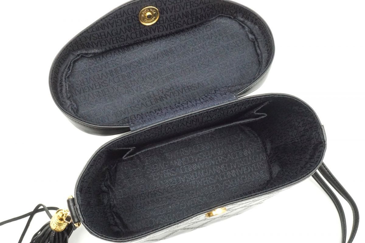 ジャンニ ヴェルサーチェ ヴィンテージ 2way ショルダー ハンドバッグ