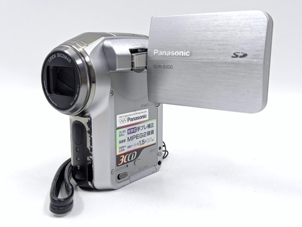 Panasonic SDR-S100 パナソニック SDビデオカメラ - ビデオカメラ
