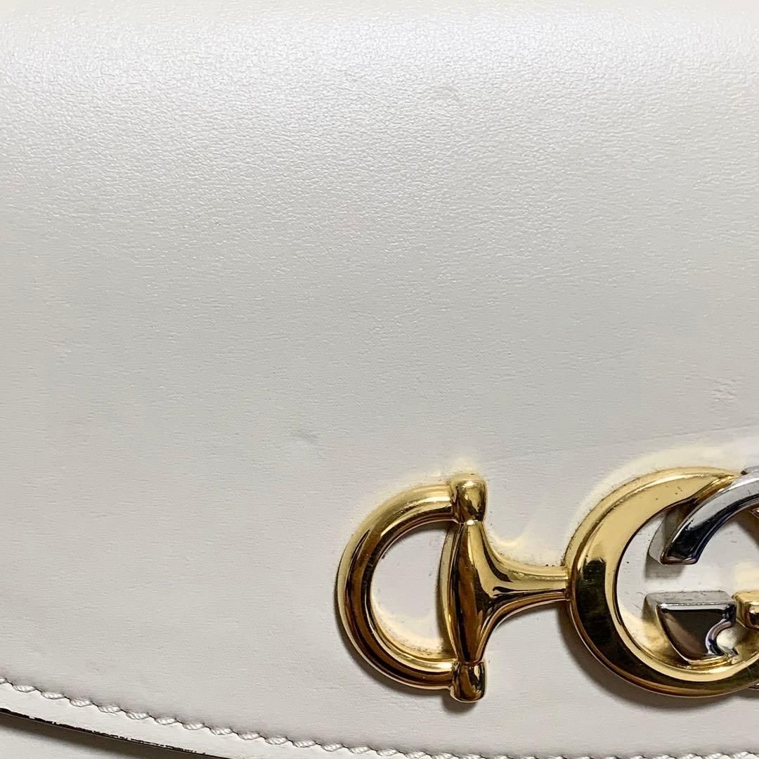 GUCCI グッチ ズゥミ 2WAY ショルダーバッグ 572375 ホワイト DECORATOM_COM_BR