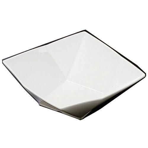 5営業日で発送 福井クラフト Fukui Craft 福井クラフト メラミン32cm折紙盛鉢ホワイト 51353860 1876084