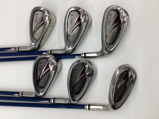 ダンロップ XXIO 2014 6S レディース アイアンセット IR XXIO MP800L アイアン フレックスL レディース 女性用 右利き 右用 Cランク ゴルフクラブ