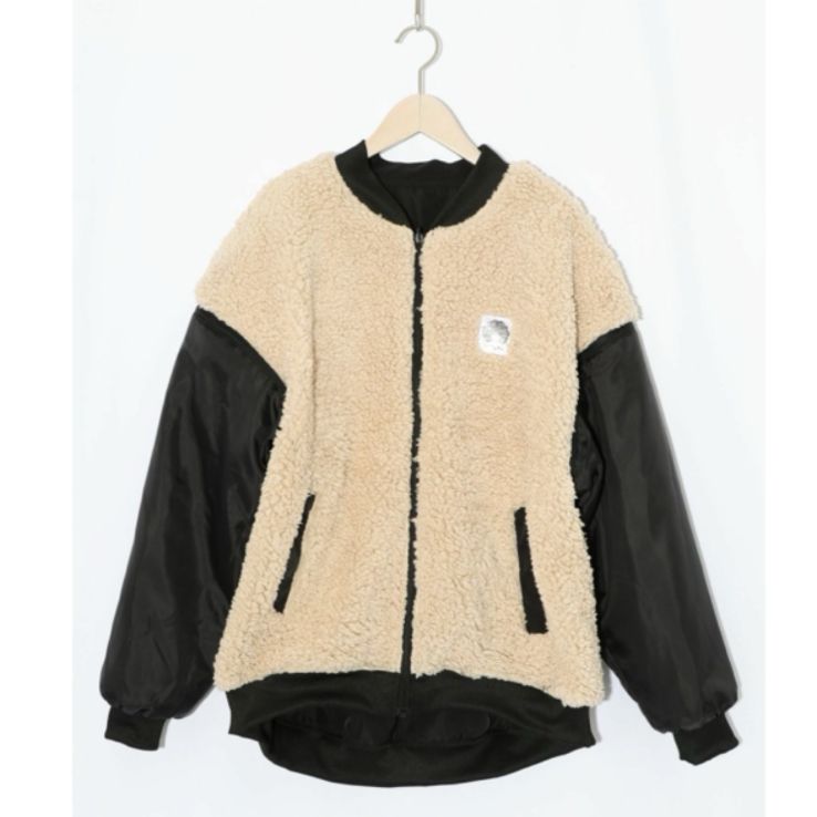 Scolar 天の川ス ちゃん柄orボア 4WAYブルゾン GULLKHAN_COM