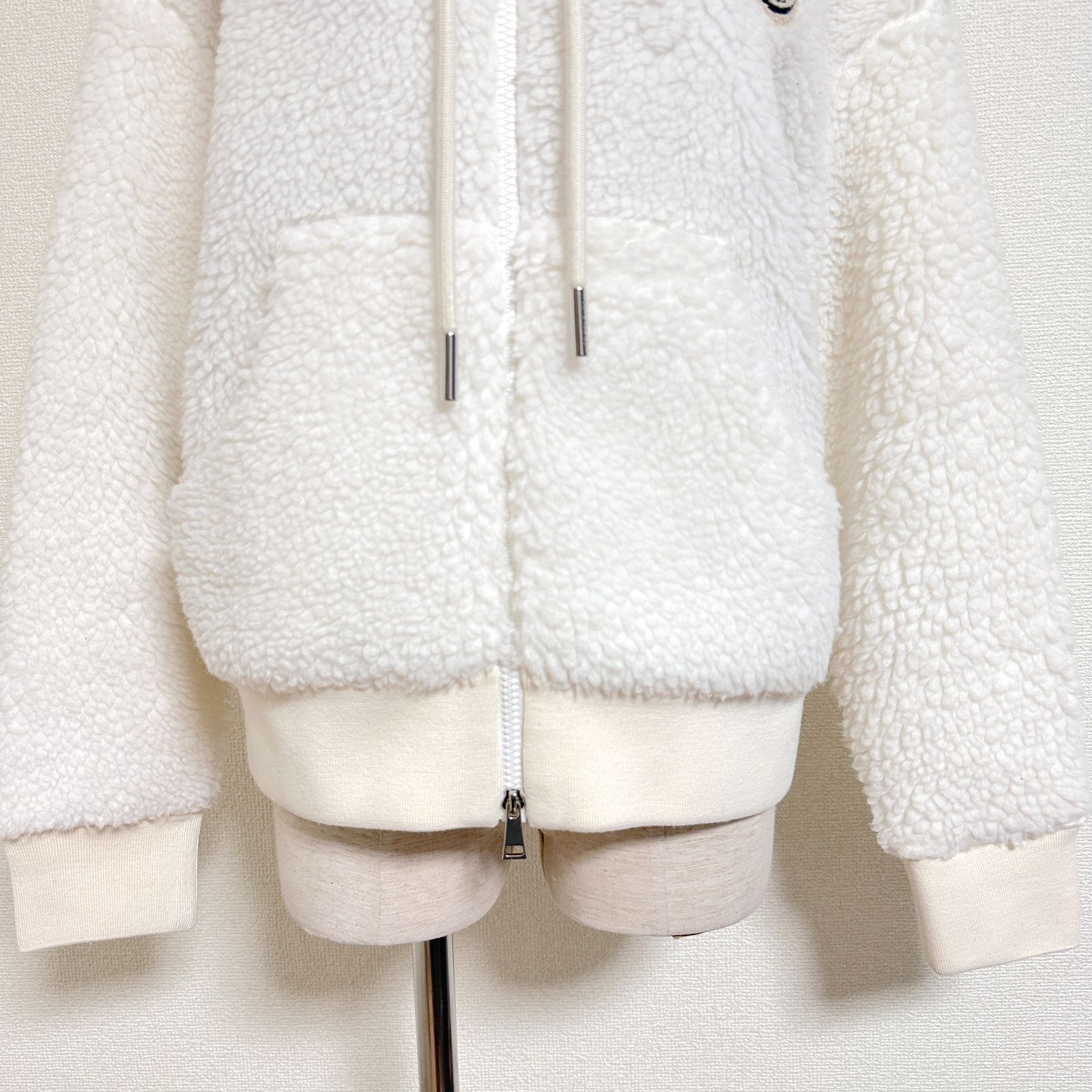 ボアパーカー Wジップ