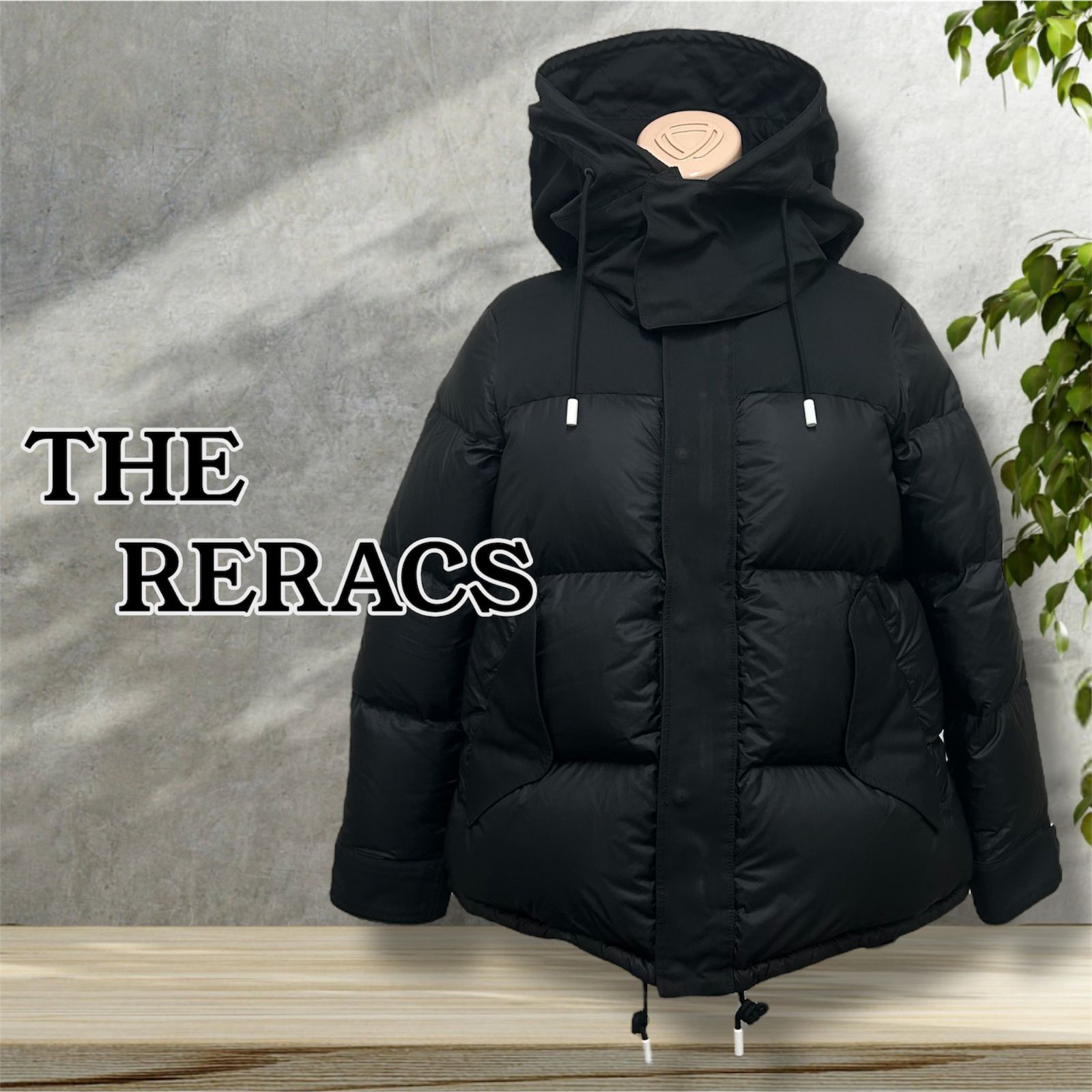 THE RERACS（ザ リラクス） ダウン ジャケット　サイズ　36 美品 良品】THE RERACS ザ リラクス ダウンジャケット ショートダウン