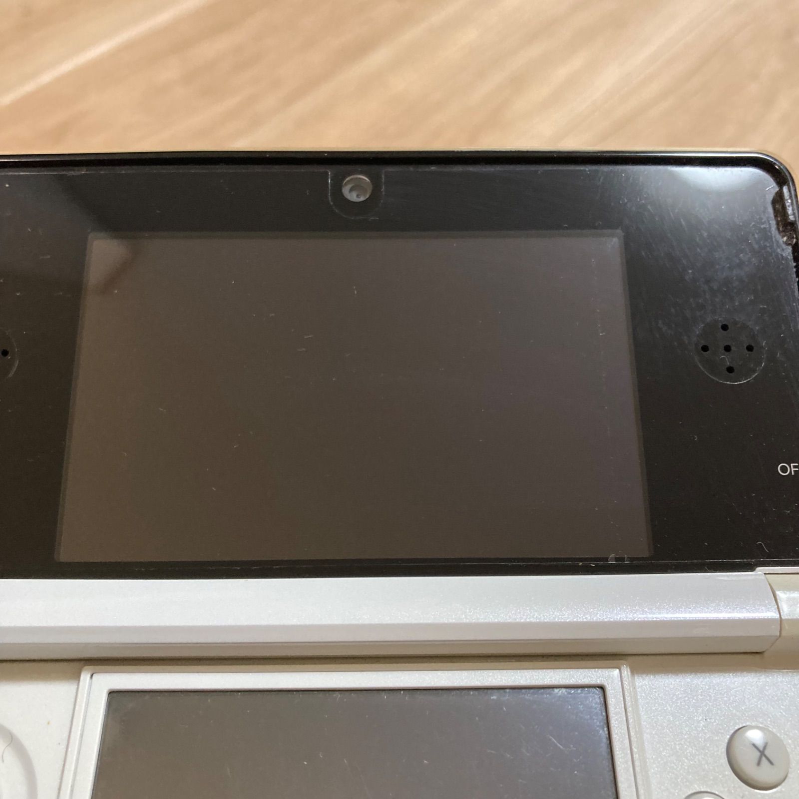Nintendo 3DS ホワイト CTR-S-JPN-C0 充電器 2GB SDカード付属 UP786_INFO