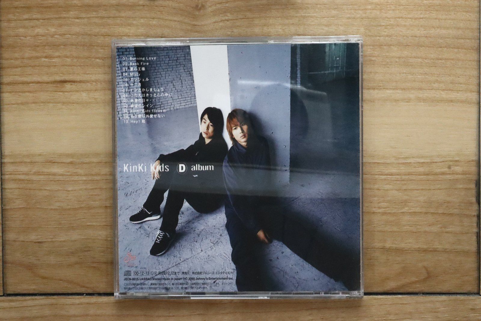 KINKI KIDS CDグッズ 国内盤CD☆キンキキッズ/KinKi Kids□ D album 【JECN0015