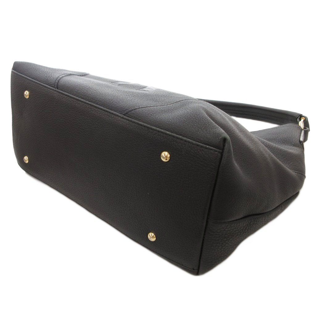 ロベルタディカメリーノ Roberta di Camerino レーネ ワンショルダー バッグ 肩掛け ロゴ レザー 黒 ブラック AE GY11 DECORATOM_COM_BR