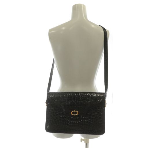 ショルダーバッグ クロコダイル