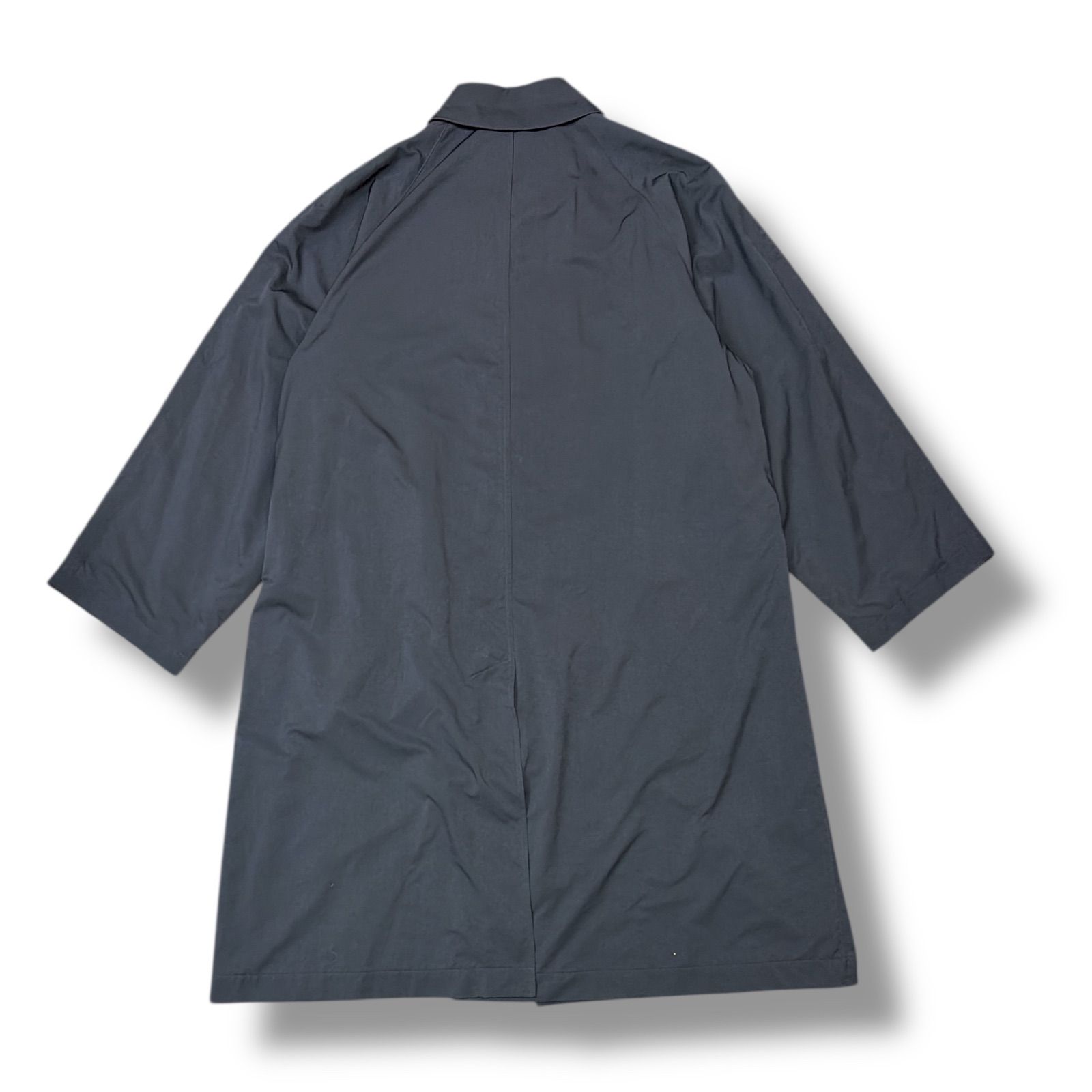 参考上代108900円 ATON Vintage Nylon Twill Balmacaan Coat