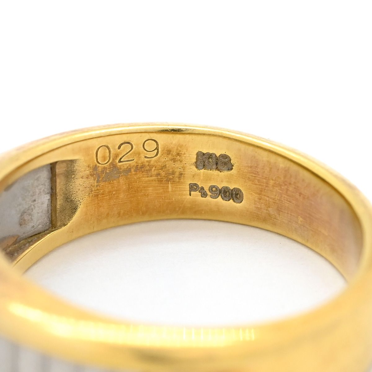 K18YG Pt900