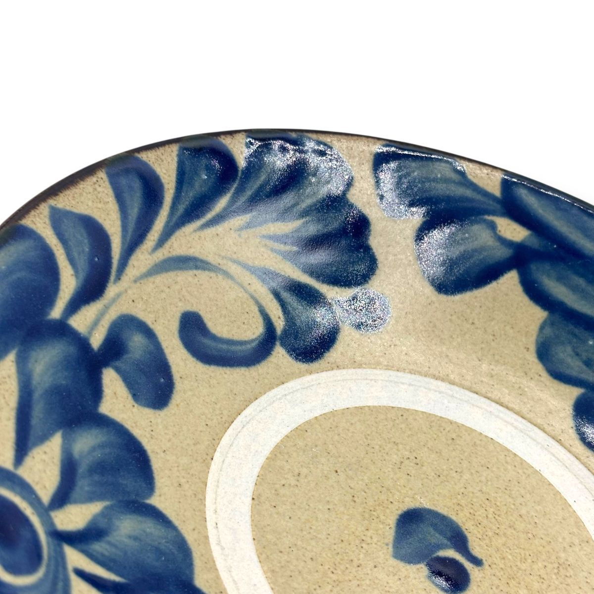 東一仁｜ブルー リムプレート8寸2枚セット 東一仁｜ブルー リムプレート8寸2枚セット 東一仁｜