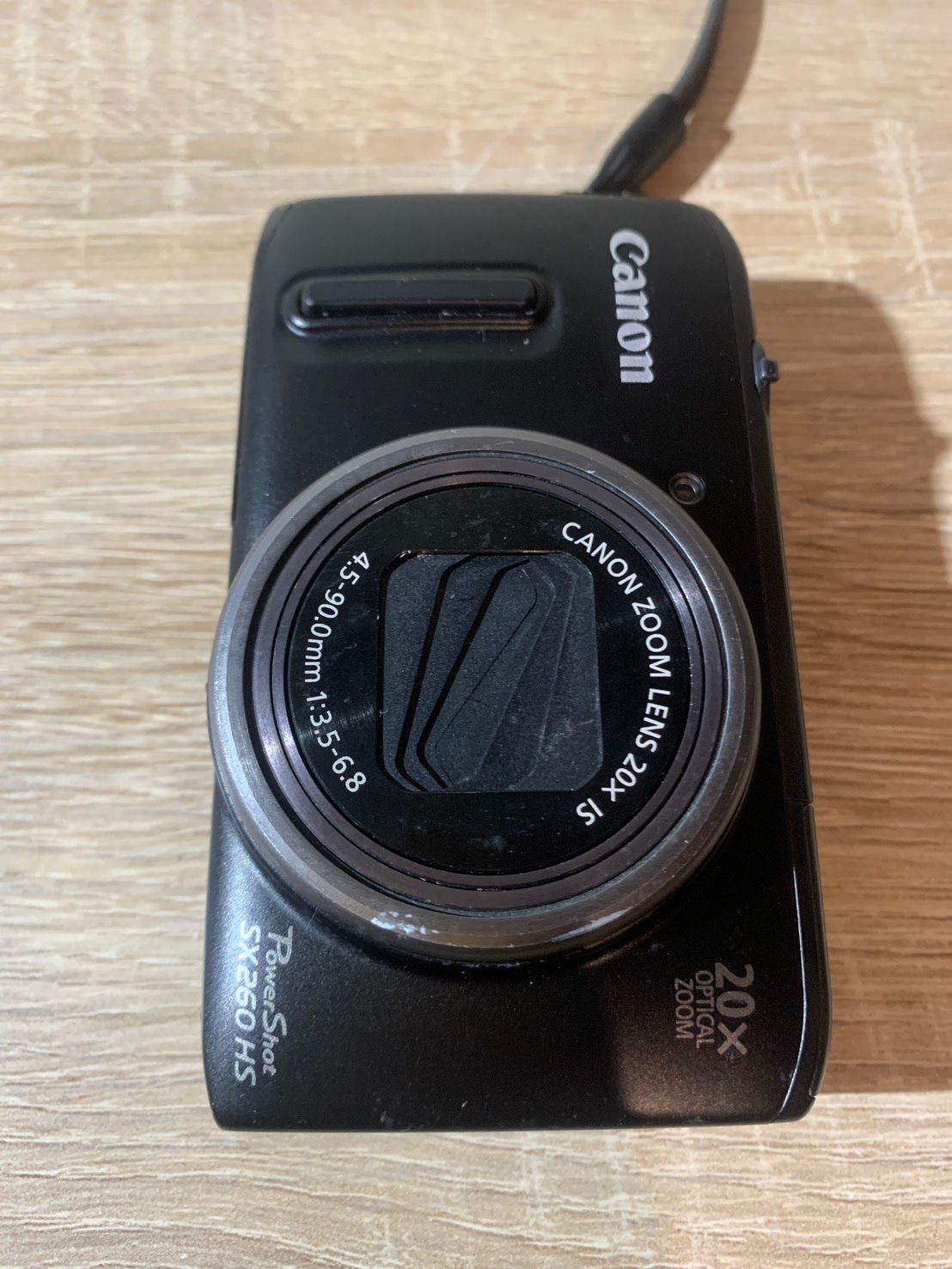 6206 Canon PowerShot SX 260 HS ブラック デジカメ