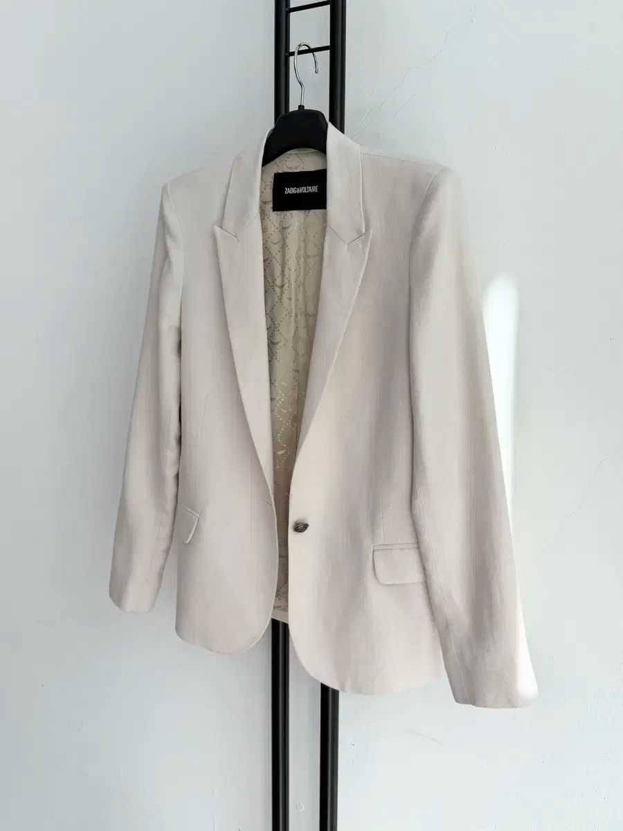 ZADIG-VOLTAIRE アイボリー ブレーザー ジャケット MAAHADDERANG_COM