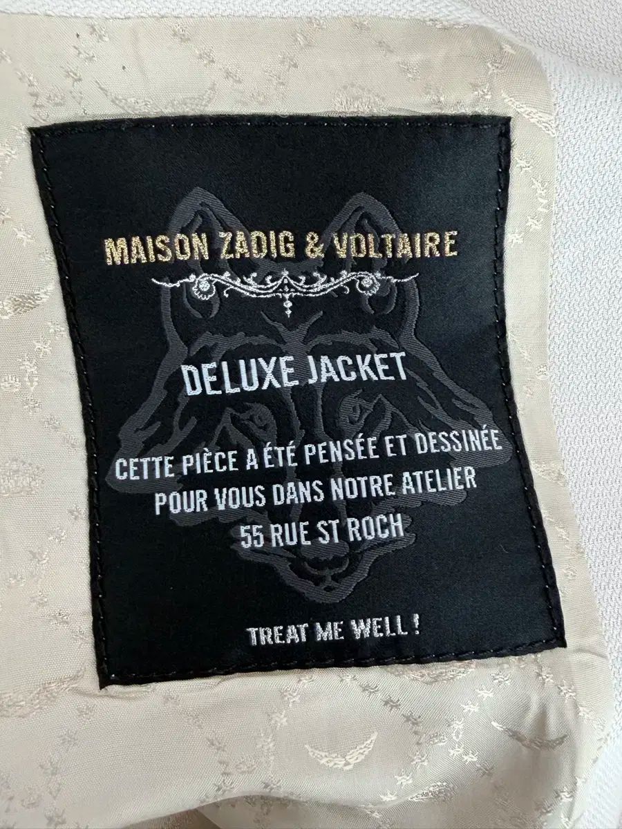 ZADIG-VOLTAIRE アイボリー