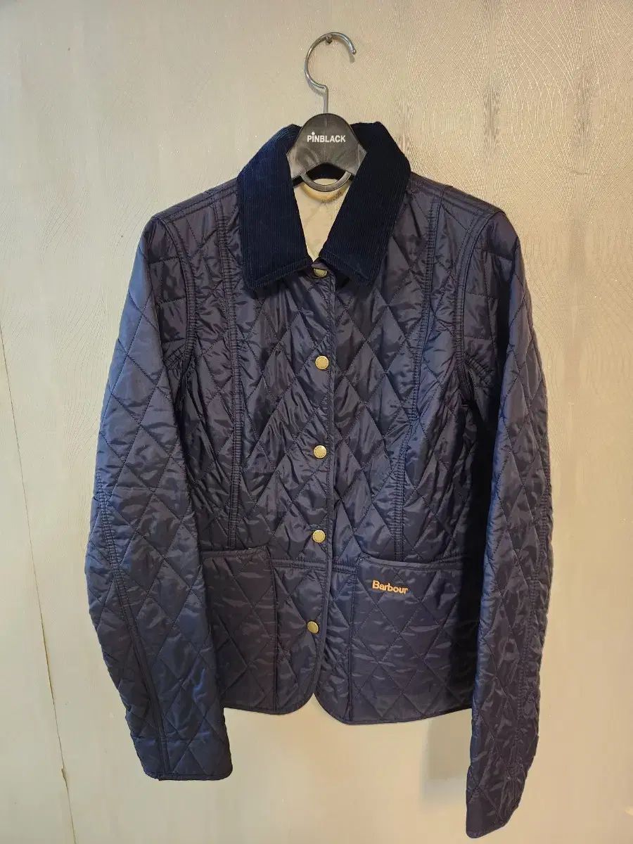 バブアー ネイビー キルティング ジャケット