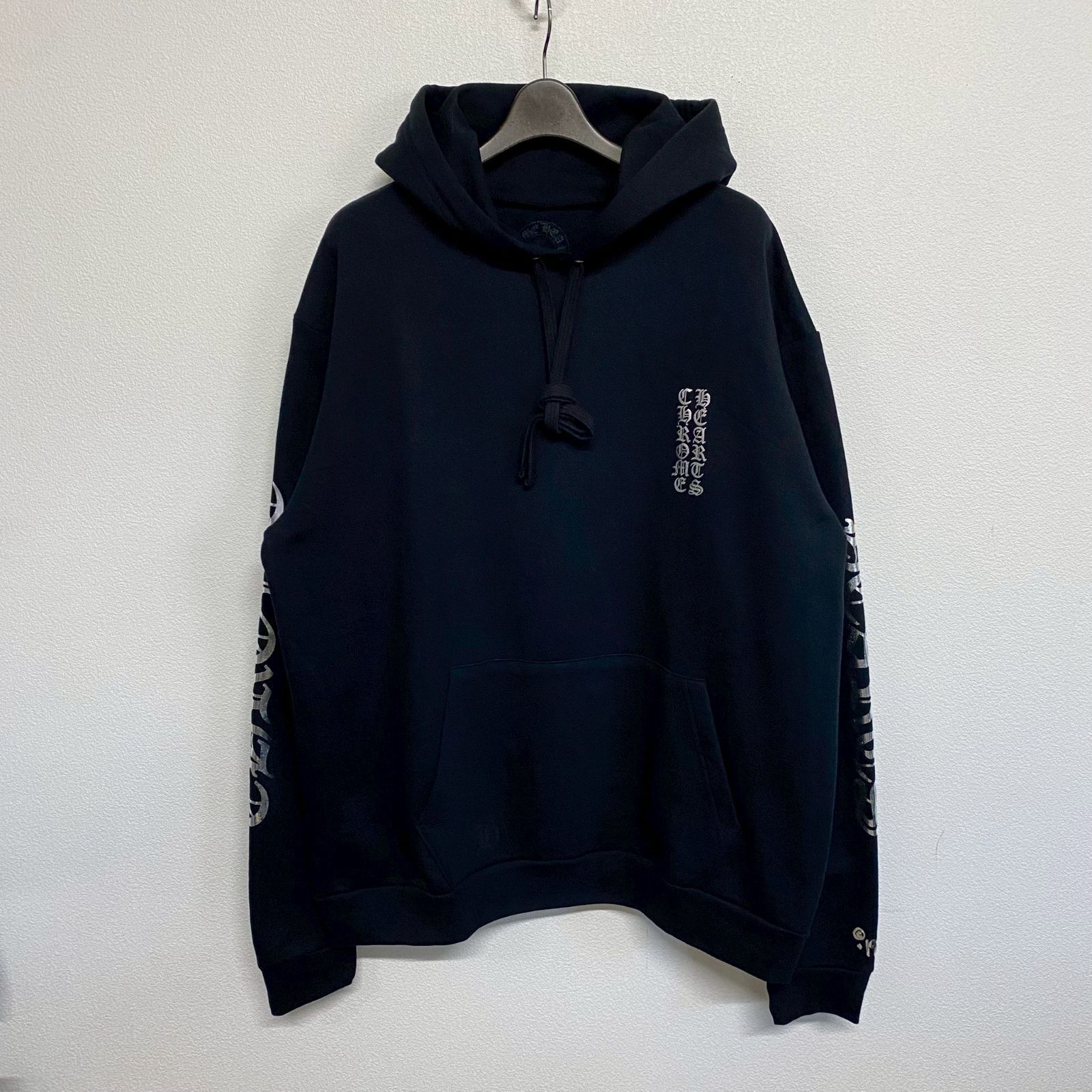 CHROME HEARTS Vertical クロムハーツ バーティカル ロゴ 黒 ブラック 