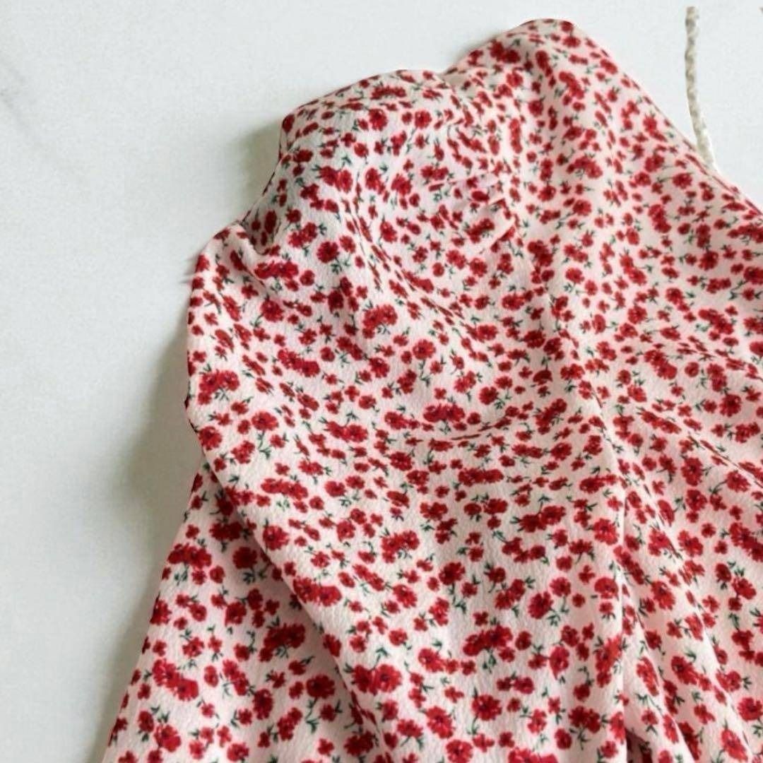 ギャザー ロングワンピース