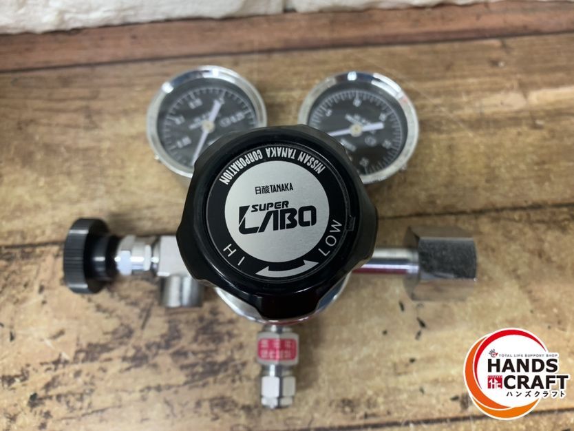 ▽▽ 日酸TANAKA LAB1-181X 圧力調整器 S|LABOシリーズ 標準ガス 高純度ガス用圧力調整器